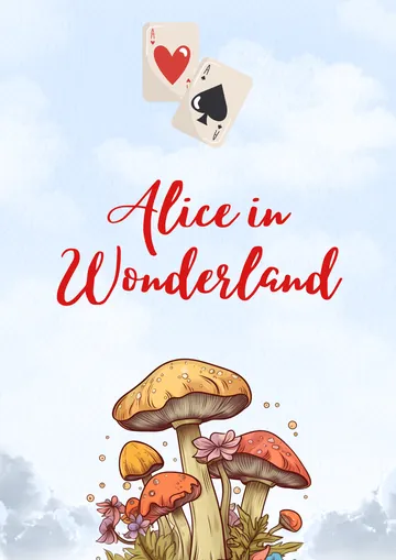 Capa do e-book bônus Alice in Wonderland
