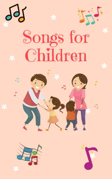 Capa do e-book bônus Songs for Children